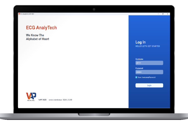 محیط نرم افزار ECG AnalyTech